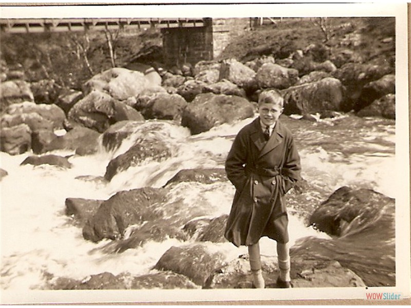 As A Young Boy in Scotland