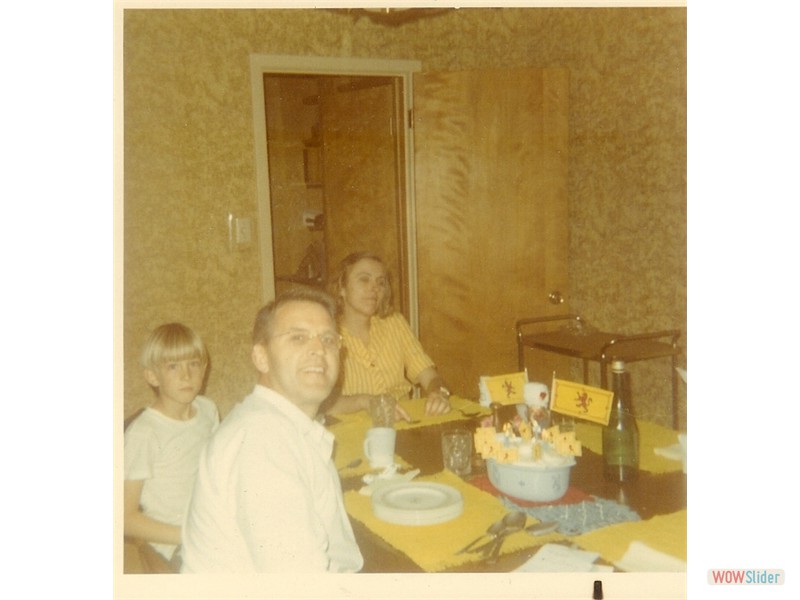 Birthday celebration 1970