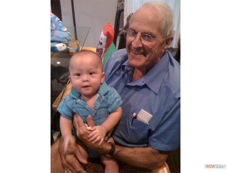 With Little Hugh 1970